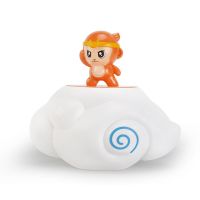 儿童宝宝浴室男女孩洗澡玩具沐浴浴缸沙滩戏水玩具鸭子水车转转乐 云猴