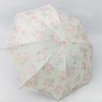 双层防晒雨伞折叠蕾丝太阳伞韩版防紫外线女神遮阳伞晴雨两用可爱 双层蕾丝花海粉