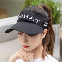 帽子女夏天遮阳防晒帽户外遮脸面罩鸭舌帽男电动车骑车棒球太阳帽 KM空顶-黑色 54-60CM可调节