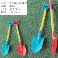 夏日游泳池海边沙滩玩具游泳圈实心泡沫成人儿童游泳圈沙滩铲 双色沙滩铲2支