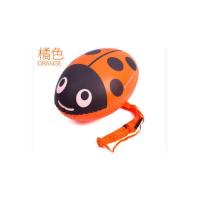 跟屁浮囊跟屁游泳包成人救生包跟屁球跟屁虫双气囊户外游泳装备 瓢虫款单个橘色