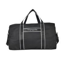 旅行包包女短途行李包大容量学生手提小型旅游轻便防水待产收纳袋 黑色