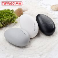 天高修正带鹅卵石头柠檬款创意涂改修正修改带学生文具办公改正带 小石头两个