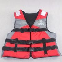 厂家直销雅马哈专业救生衣成人漂流救生配胯带安全可靠 儿童红色(15-35KG)