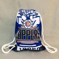 快船篮网湖人袋子篮球袋球袋学生便携篮球包训练包双肩多功能抽绳 快船队篮球袋