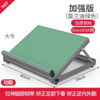 脚踝康复器 足内外翻下垂经络站立斜板关节拉筋板脚底矫正器械 [加强版绿]加厚胶棉 多档调节 折叠