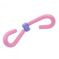 普拉提棒健身棒瑜伽器材家用多功能拉力绳弹力绳拉伸带背部训练器 瘦腿神器少女粉色