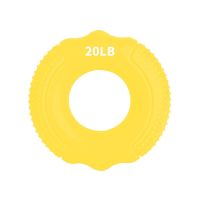 握力器成人手力握力圈男女老人锻炼手臂练臂手指康复训练器握力球 手痕款黄色20LB(儿童和康复老人)