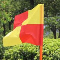 中考足球篮球训练杆蛇形跑道杆 绕杆桩注水角旗 停车倒车桩标志杆 旗5面