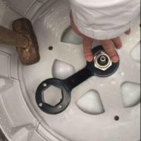 全自动洗衣机离合器扳手36双头38mm拆卸专用工具维修手动套筒加厚 全自动洗衣机离合器扳手36双头38mm拆卸专用工具维