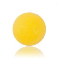 硅胶握力球腕力球男女减压握力器手指康复训练球锻炼手力压力球 圆形黄色