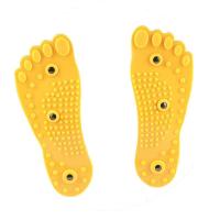 承重300斤梅花形扭腰盘小型超薄瘦腰机塑身扭扭乐瘦腹3D按摩脚丫 梅花形扭腰盘(脚丫)