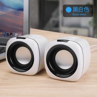 Bonks DX11笔记本音箱台式机电脑小音响USB迷你手机重低音炮家用 白黑色