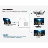 mini dp转VGA视频转换器头苹果电脑mac air pro雷电投影仪线