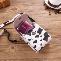 卡通索尼ZV1相机包RX100m7黑卡松下LX10皮套佳能G7X3/G9X2可爱壳 316# 竖款[奶牛纹]