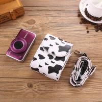 卡通索尼ZV1相机包RX100m6/m6保护壳尼康理光GR3松下LX10佳能G7X3 奶牛纹 竖款 316#