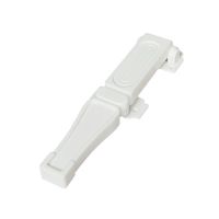 床上可折叠桌腿支架懒人配件简易小桌子电脑桌笔记本收纳饭桌餐桌 1个白色塑料腿