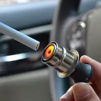 点烟器一拖三多功能转接多用插头双USB快充汽车转换器车载充电器 升级版[点烟器]