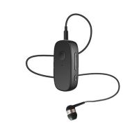 大电量蓝牙接收器5.0转换器车载多功能无线插卡耳机领夹式转音箱 A80 黑色[音频头]