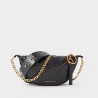 小ck腰包2021新款时尚潮流腰包 ck2-80150844 黑色(金色五金)