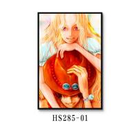 海贼王挂画卡通动漫周边海报壁画二次元床头背景墙装饰卧室装饰画 01 30*40 9mm(小尺寸不推荐)