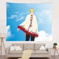动漫火影忍者背景布日式卡通鸣人挂布房间床头宿舍卧室墙壁挂毯 火影忍者7 1米 X 0.7米 送安装包 不送灯