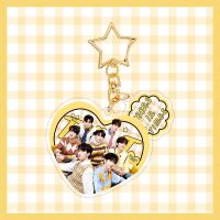 TNT时代少年团周边星星吊坠钥匙扣双面挂件宋亚轩刘耀文同款应援 TNT星星钥匙扣 无规格