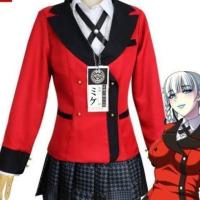 狂赌之渊cos服黄泉月露娜假发女校服动漫cosplay服装蛇喰梦子套装 狂赌之渊吊牌一个 xs