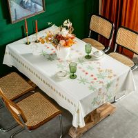 桌布防水长方桌防油可擦防烫免洗长方形餐桌布ins学习桌北欧风 向阳花【防油款无味】 60*60cm