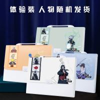 得力火影忍者风琴包手提式A4文件夹多层大容量学生收纳袋透明插页 四重罗生门[13格]随机一款