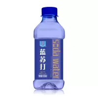 [5月新货]优珍苏打水350ml*24瓶整箱无糖无汽弱碱饮用备孕柠檬 蓝苏打(加锌)24瓶