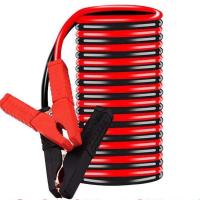 汽车电瓶线搭火线接电瓶连接线过江龙夹子搭电线加粗车用神器 2米防冻加粗轿车通用