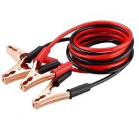 汽车电瓶线搭火线连接线防冻加粗搭电线打火线过江龙电瓶夹子 2米普通款/1.0排量(摩托车专用)