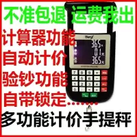 计价手提秤电子秤迷你便携式电子手提称重器小弹簧秤计量挂钩称 电池款40斤计价秤