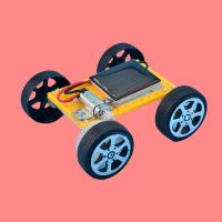 DIY太阳能小汽车 小学生科技小制作小发明手工 太阳能玩具车儿童 太阳能小车2号