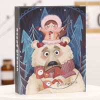 拍立得3寸4寸5寸6寸7寸相册本家庭大容量200张迷你小相册影集三六 熊孩子 3寸可放200张照片