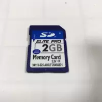 原装足容SD卡1GB2GB4GB8GB相机内存卡大卡SD车载导航内存卡SD大卡 2GB