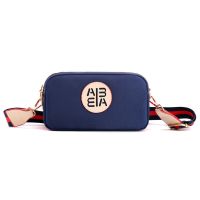 2021新款斜挎包牛津布尼龙布包百搭帆布单肩时尚背包大容量包包女 [JS-3025]深蓝色