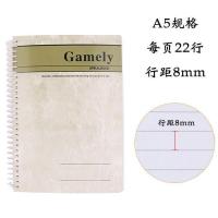嘉顺达记事本A4 B5 A5线圈笔记本加厚活页笔记本螺旋本练习本子 A5[40型/33页] 2本[体验装]