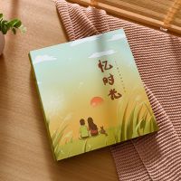 相册影集大容量插页式相册本纪念儿童家庭宝宝成长记录册5寸6寸 插页式-忆时光 全5寸400张黑页