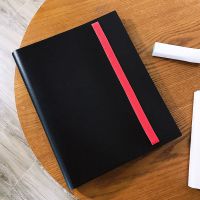 瑞胤祥九格游戏卡册收集本大容量收纳册明星专辑小卡册绑带款 红色绑带款