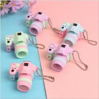 DIY创意仿真数码照相机单反相机摆件车钥匙扣包包挂件 仿真相机钥匙扣 一个装