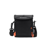 Sony索尼微单相机包单肩a6300/a6400/a5000/a7m3/A9单反摄像机包 黑色竖款小号+肩带(送礼包)