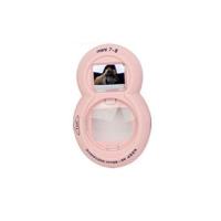 富士拍立得自拍镜卡通镜头一次成像相机mini8/ 7s /9 /8/通用 粉色八字自拍镜（不含相机）