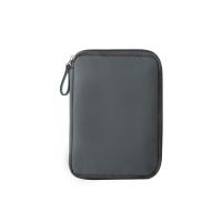 护照包机票护照夹保护套防水旅行收纳包出国多功能证件袋证件包 灰色(小号)