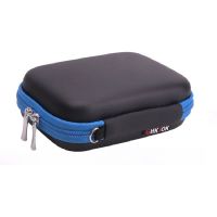 2.5寸移动硬盘包西数移动硬盘包 希捷 WD西部数据联想东芝收纳包 黑色蓝拉链