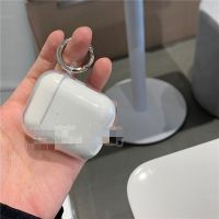 撞色奶白链条倍思w04保护套pro蓝牙BASEUS耳机套透明软壳女款可爱 TPU软壳+圆扣 [倍思W04]保护套