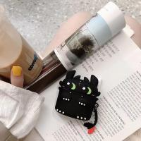 个性黑白双煞华为freebuds3保护套无线蓝牙耳机壳pro创意软胶卡通 黑色 夜煞(耳机套) 华为3代