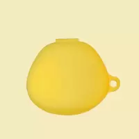 漫步者funbuds保护套Edifier Funbuds新款ANC主动降噪耳机保护壳 漫步者funbuds保护套纯色黄色