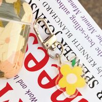 ins日韩油画花朵airpods保护套pro3苹果无线蓝牙耳机套三代硅胶软 [花朵挂件]仅挂件 苹果airpods1/2